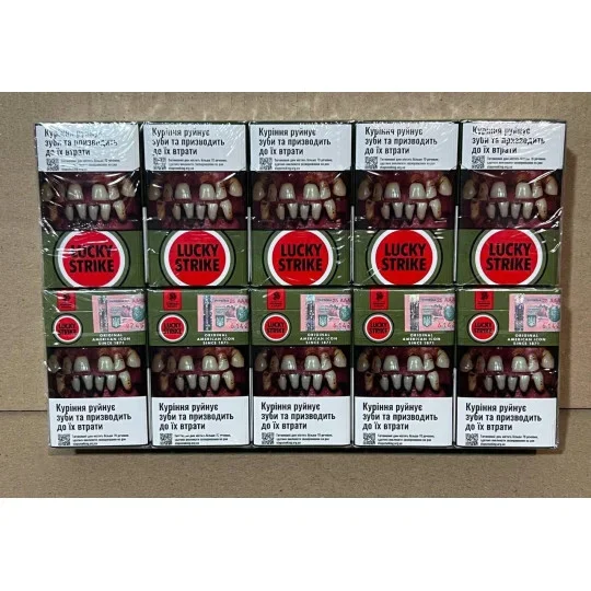 Lucky Strike Unlimited Red c  акцизом