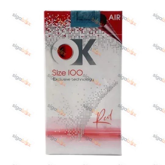 OK KS 100 Red — класичні сигарети у м’якій пачці