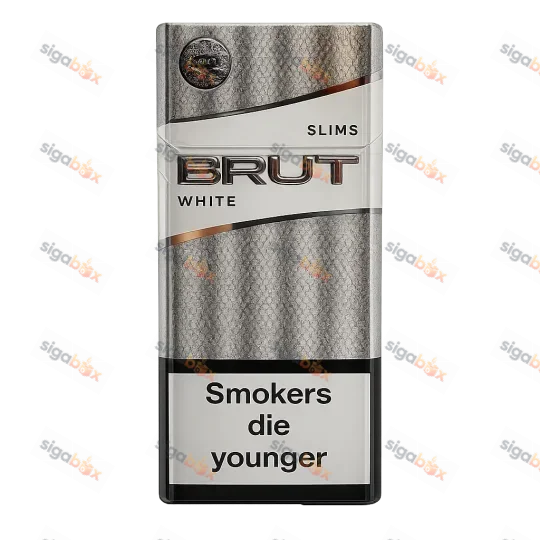 BRUT Slims White