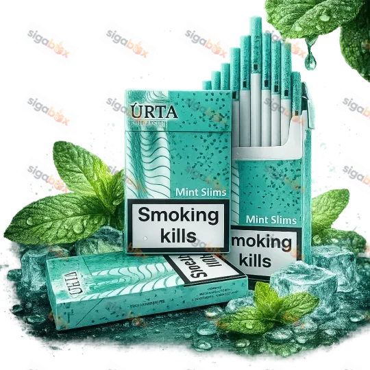 URTA Mint Slims — ментолові сигарети формату Slims